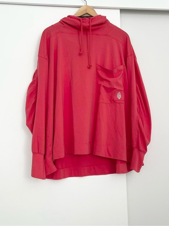 Free People Tops - NWOT Free People Hot Shot Hooded Layer Size Small